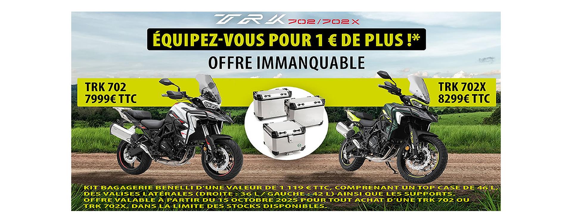 TRK 702 / PACK VALISE OFFERT